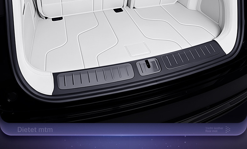 Suitable for Xiaomi Pengcheng N90/N70, full-coverage trunk mat, 26-piece starry sky design, trunk liner, modification accessories