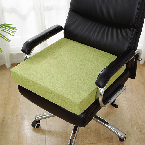 Custom wholesale linen seat cushions with high rebound high-density sponge padding, solid wood sofas, thick chair pads, cotton linen cushions