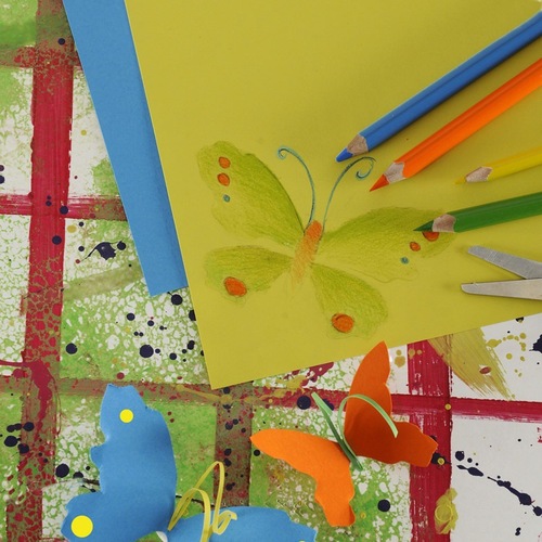 Canson honeydew/pink painting paper 8K board gray thickened toner painting special painting paper art supplies wholesale toner paper