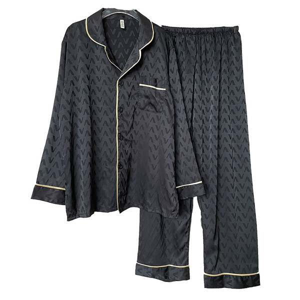 Men's demi-season breathable silk summer thin casual pijama