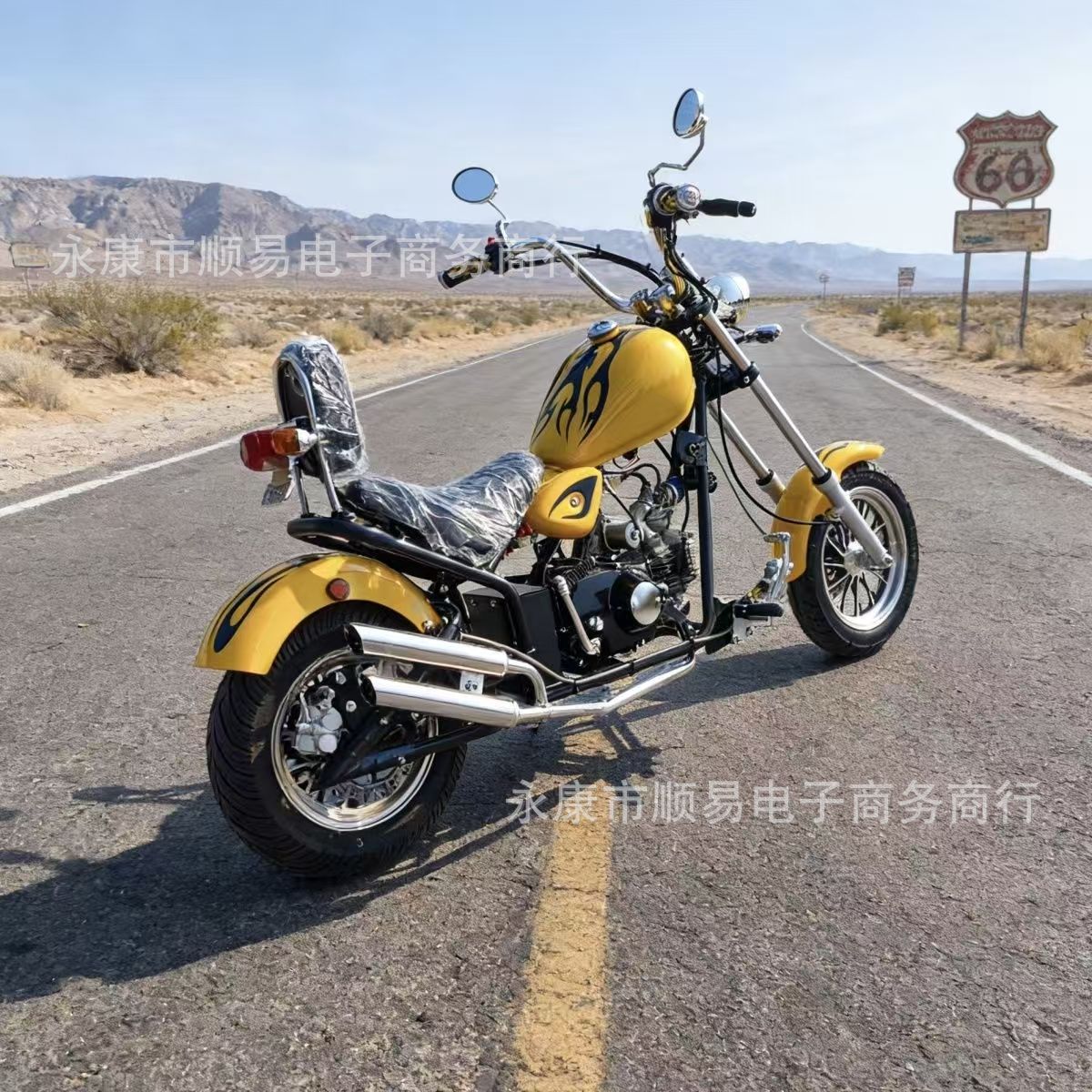 Harley Prince Motorcycle 125Cc Adult Scooter Personalized Retro Scooter Women's Street Bike Off-Road Motorcycle