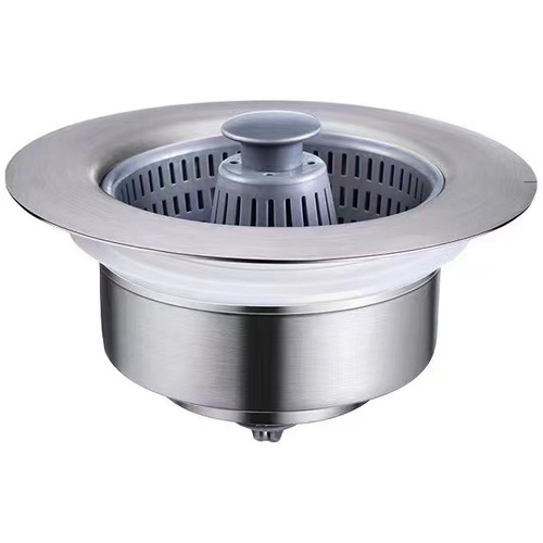 Stainless steel kitchen sink bounce core leaking plug filter screen drain siphon laundry pool vegetable basin basket