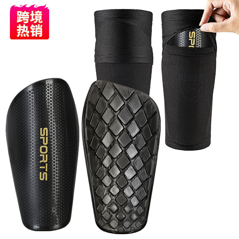 Cross-Border Shin Guard and Sock Set, Two-Piece Football Insert Set for Adults and Youth, Shin and Foot Protection Sports Set