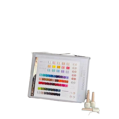 网红流行显白色系伈柚里66色3.0海盐泡泡指甲油胶美甲店开店专用