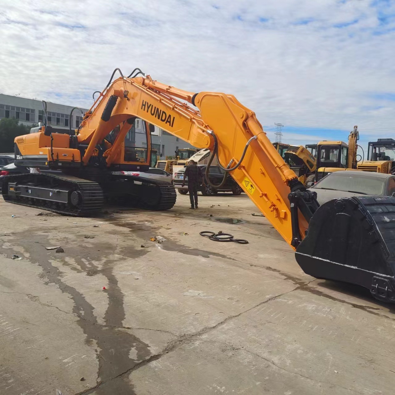 Exportación al extranjero línea de segunda mano moderna 305 - 9 220 - 9 210 225 - 9 - 9S excavadora