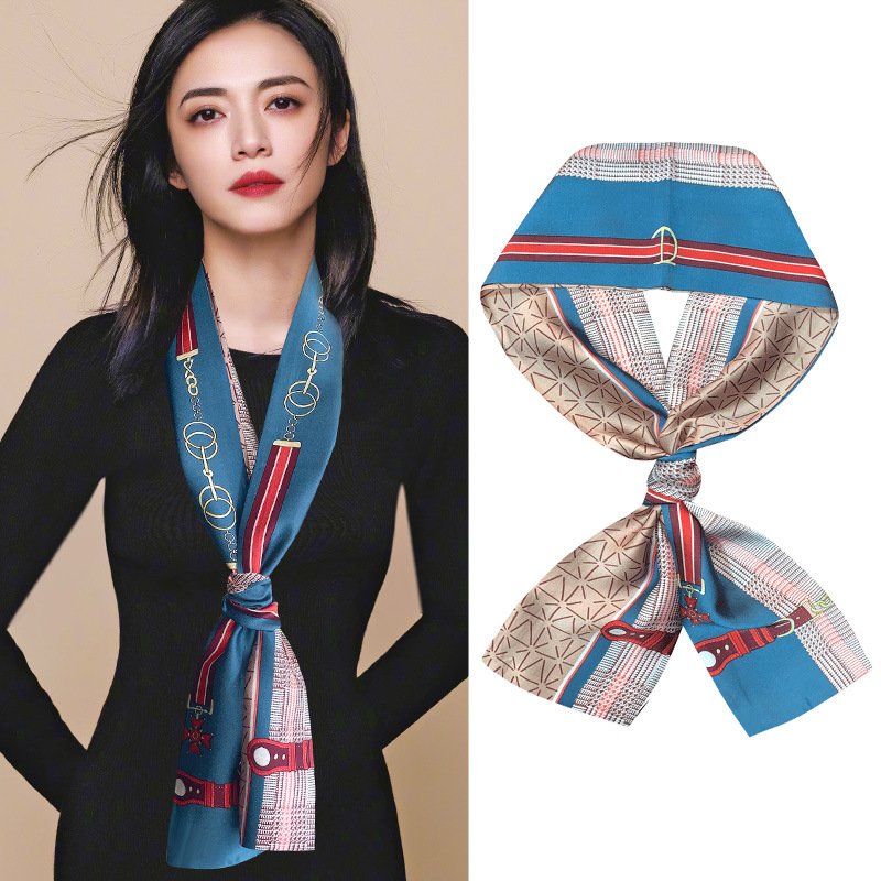 스카이 블루 102 블루 체인 버클