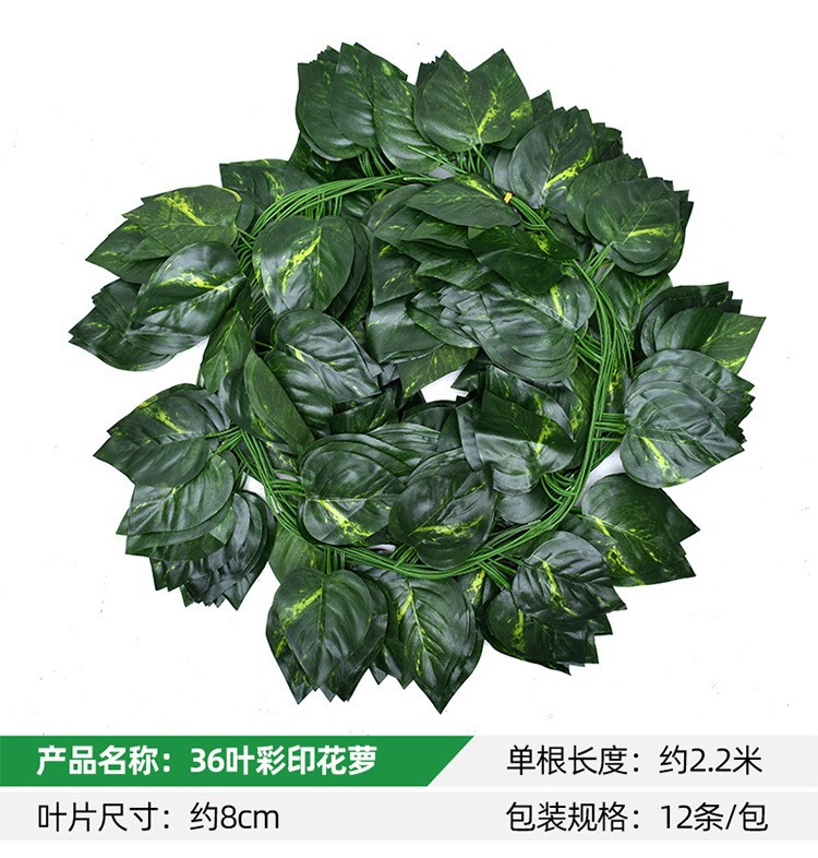 36片叶加密藤条  葡萄叶 副本