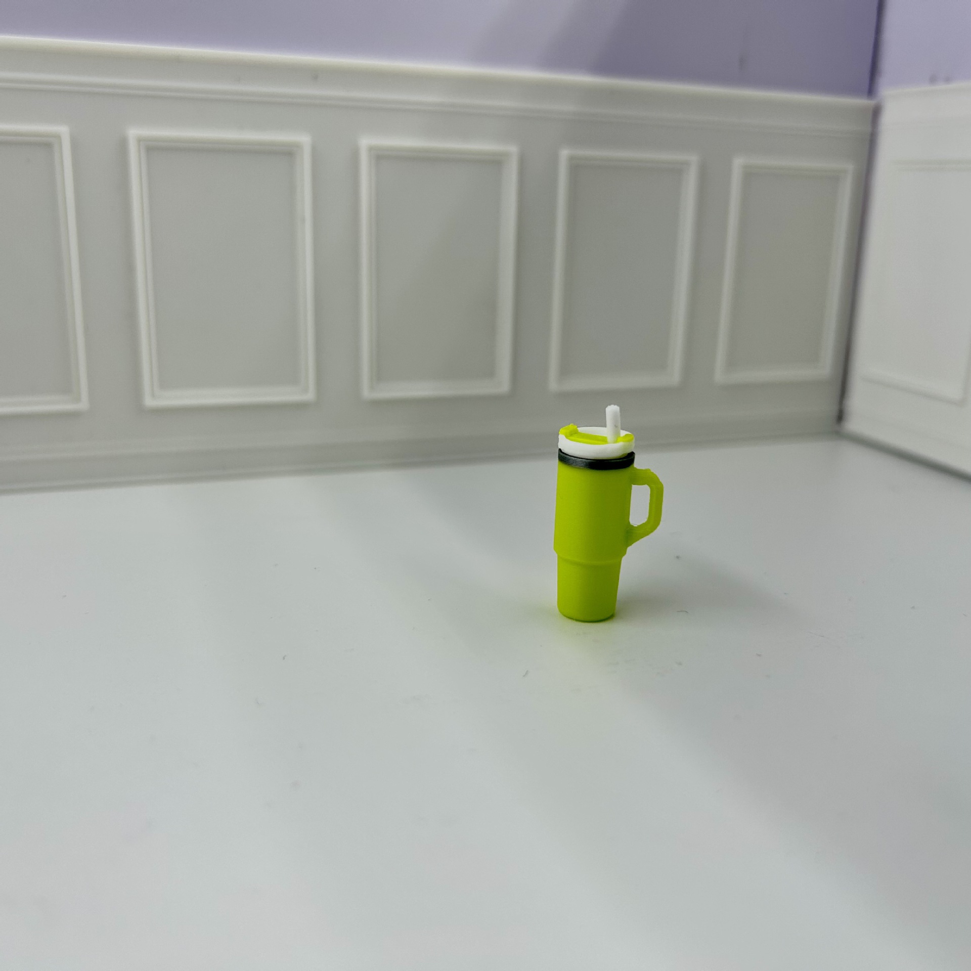 1: 12 casa de muñecas mini modelo de taza de agua simulación taza de paja diy miniatura cena de comida modelo de decoración image 7