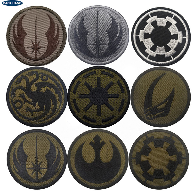 Embroidered armband Star Wars the order of the Jesus Mandalo crest of the bounty hunter Boba Fett emblem