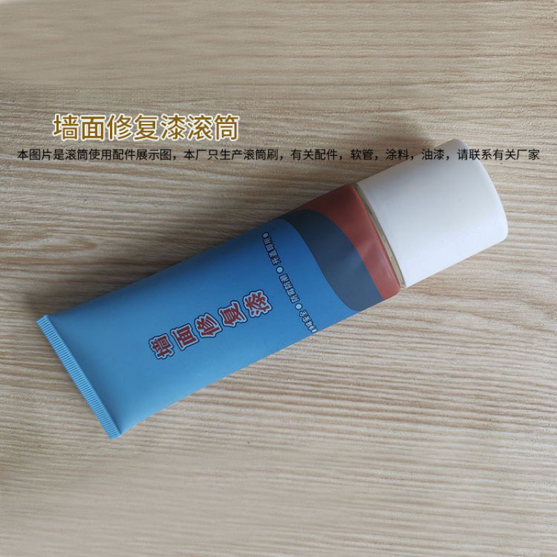 cepillo de rodillo de reparación de pared pequeño miniaturizado con manguera de recubrimiento de pintura reparar cubierta de cepillo de pared
