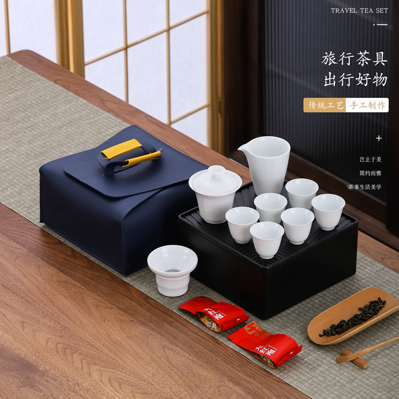 Tea set for traveling