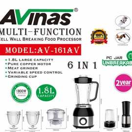 外贸出口Avinas 161AV 料理机 6in1Nurtient Blender 8PCS/CTN