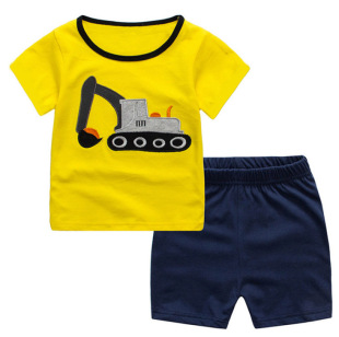 baby has children's short clothes shorts children's short clothes shorts home wear suit cross-border children's clothing