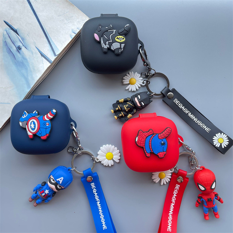 Suitable for Magic Sound Beats Fit pro2 Protective Case True Wireless Bluetooth Headset Personality Cartoon Silicone Soft Case Suitable for Magic Sound Beats Fit pro2 Protective Case True Wireless Bluetooth Headset Personality Cartoon Silicone Soft Case