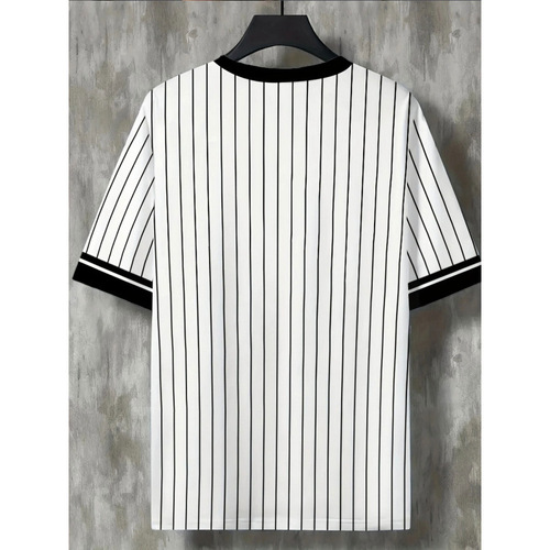 Summer European and American Men's T-shirts with Digital Printing 3D Short Sleeve Men's Summer Casual Crew Neck T-shirts