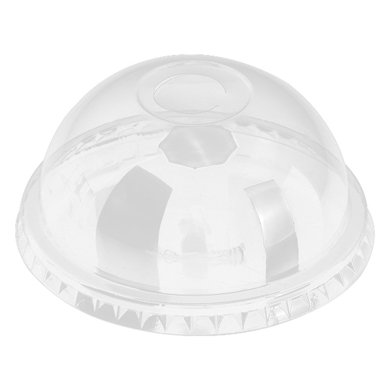PET Blister Milk Tea Cup Transparent Plastic Cover 93 High Cover 98 Cross Flat Cover 95 Half Round Cover 89 Leak-proof Direct Drinking Cover