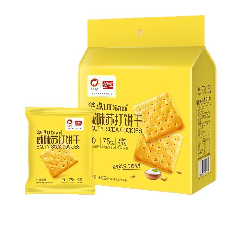 盼盼悠点咸味苏打饼干450g|undefined