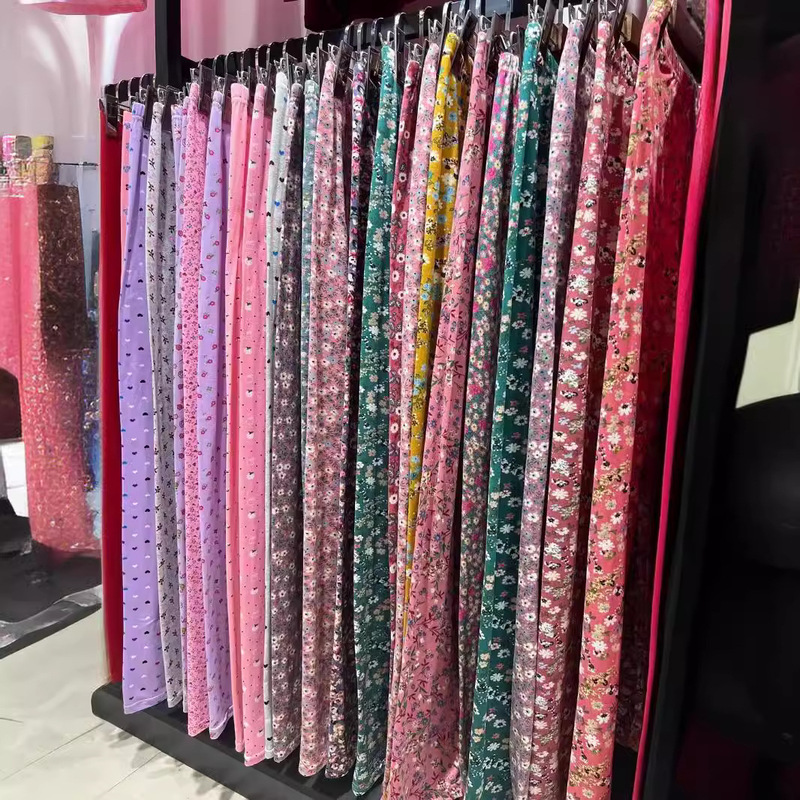 Middle-aged and elderly women's high-waist high-elastic Ordale printed plus size tight underwear underpants spring and autumn thin long Johns women Middle-aged and elderly women's high-waist high-elastic Ordale printed plus size tight underwear underpants spring and autumn thin long Johns women