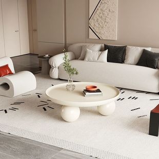New Style Silent Cream Style Sofa Living Room Designer Hotel Villa Light Luxury Special-Shaped Corner Technology Cloth Sofa
