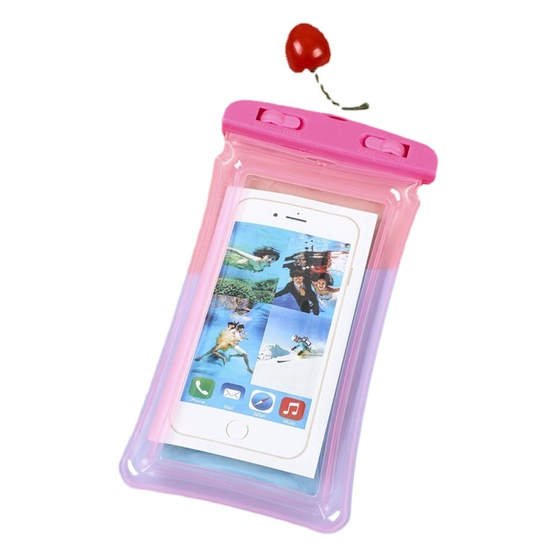 Mobile phone waterproof bag transparent airbag diving waterproof bag drifting touch screen waterproof mobile phone bag wholesale