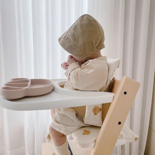 ins风宝宝餐椅坐垫 秋冬外出便携防滑坐垫 婴儿吃饭成长椅配件