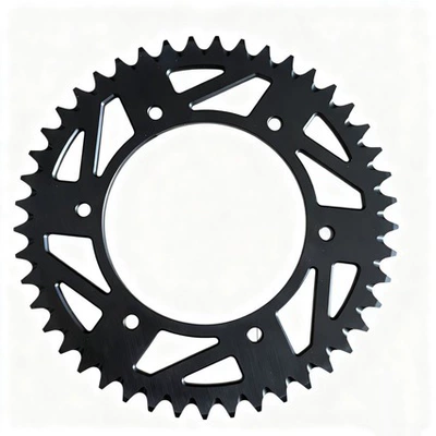 Zzht Off-Road Motorcycle 45t Aluminum Alloy Chainring Sprocket Cnc45 Sprocket Black (Motorcycle wheel hub)