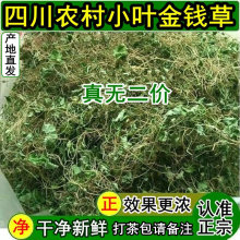 金钱草溶石草四川农村干净新鲜小叶金钱草茶中草茶干货马蹄金500g