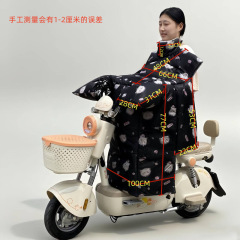 メーカーの卸売り販売が厚い保温夜光帯冬の防雨電気自動車の防風は大きなサイドフラップで防風されている