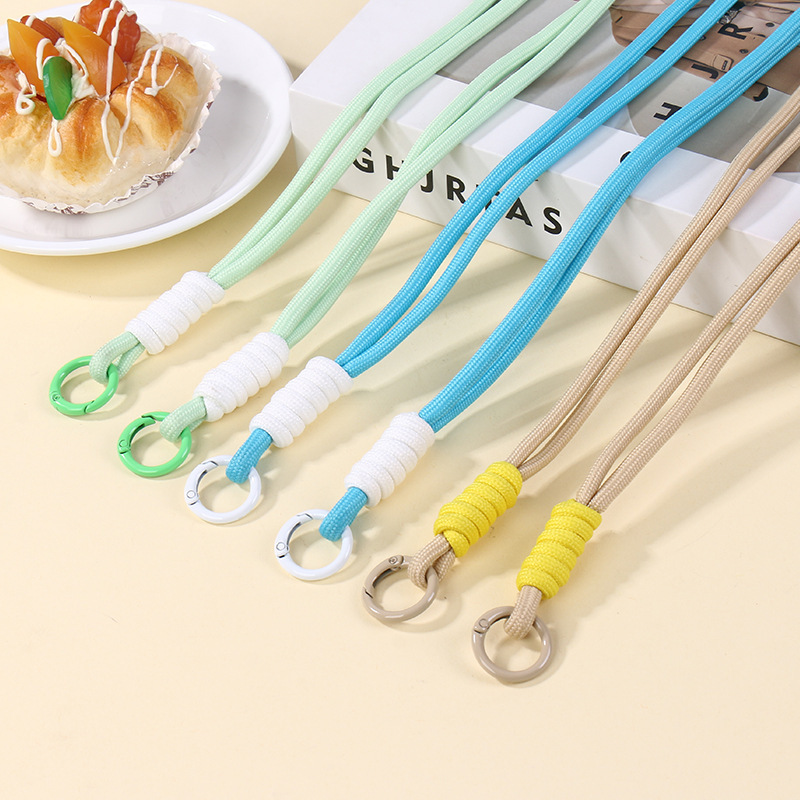 Simple Phone Case Keychain Phone Lanyard Anti-Drop Wrist Strap Phone Chain Camera Strap Universal Trendy Lanyard
