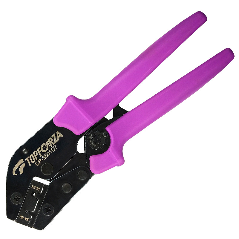 拓伏锐CP-3501D7莫式针形端子棘轮压接钳压线钳冷压接钳子压着钳