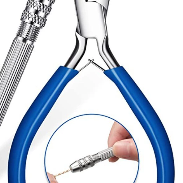 Ювелирные изделия для резки нити плоскогубцы ювелирные инструменты плоскогубцы 4,5 дюйма розовые мини-плоскогубцы ювелирные изделия плоскогубцы серьги плоскогубцы