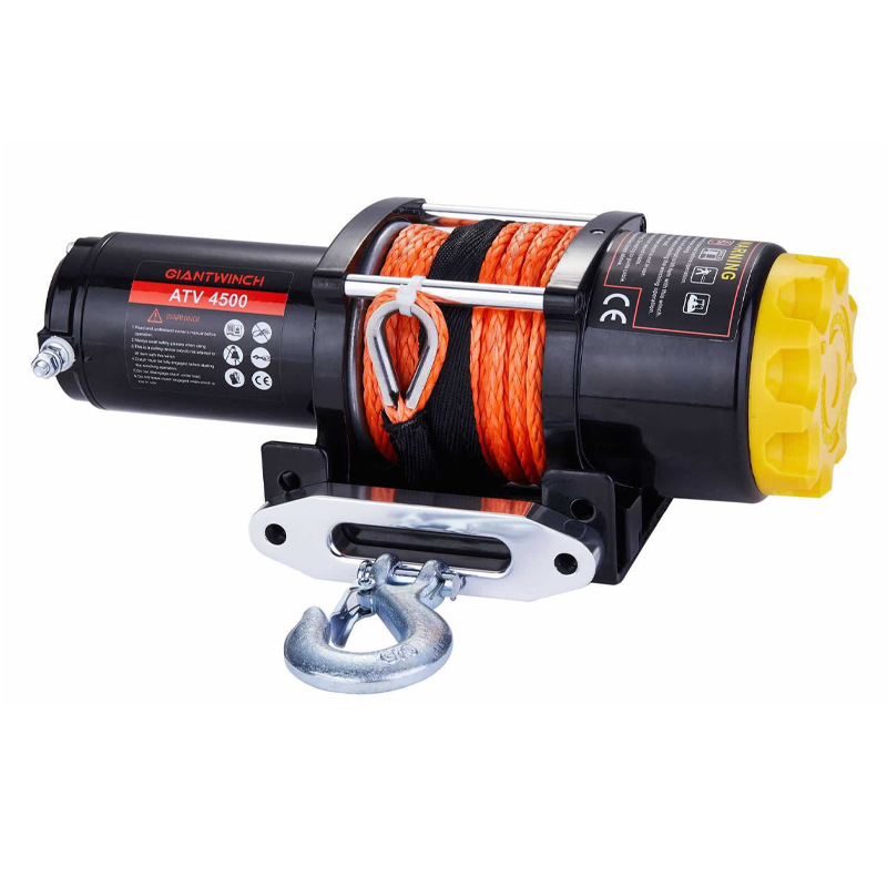 产地货源电动绞盘4500-S 电动直流绞盘 可加工制作电动汽车绞盘