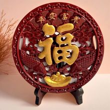 正品朱砂百福风水金蟾葫芦招财猫五谷丰登摆件紫砂客厅玄关工艺品