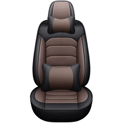 All Seasons, Full Coverage for | Seat cushion, seat cover - black-coffee-color-single-seat-luxury-version-general