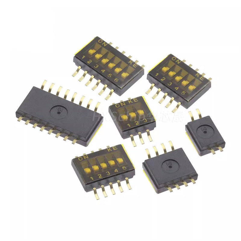 工場直販オリジナルke 1.27mm 1/2/3/4/5/6/8/10pビットダイヤルスイッチdshp02tsger|undefined