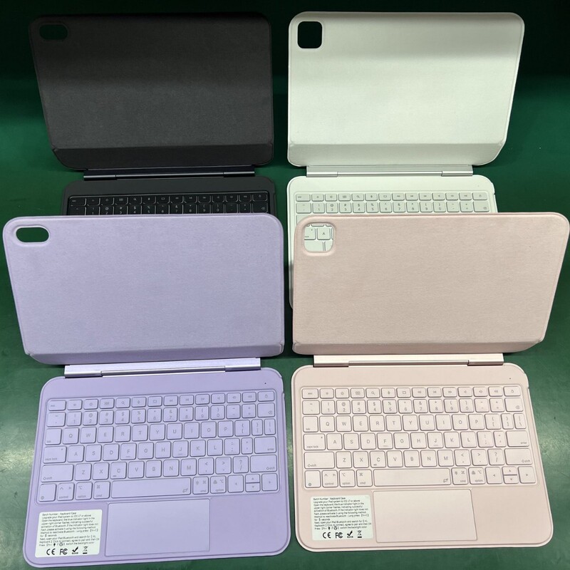 The Second-Generation Newly Upgraded Six-Row Button Full-Touch Magic Keyboard for iPad Air/Pro 11inch M3/M4/M5