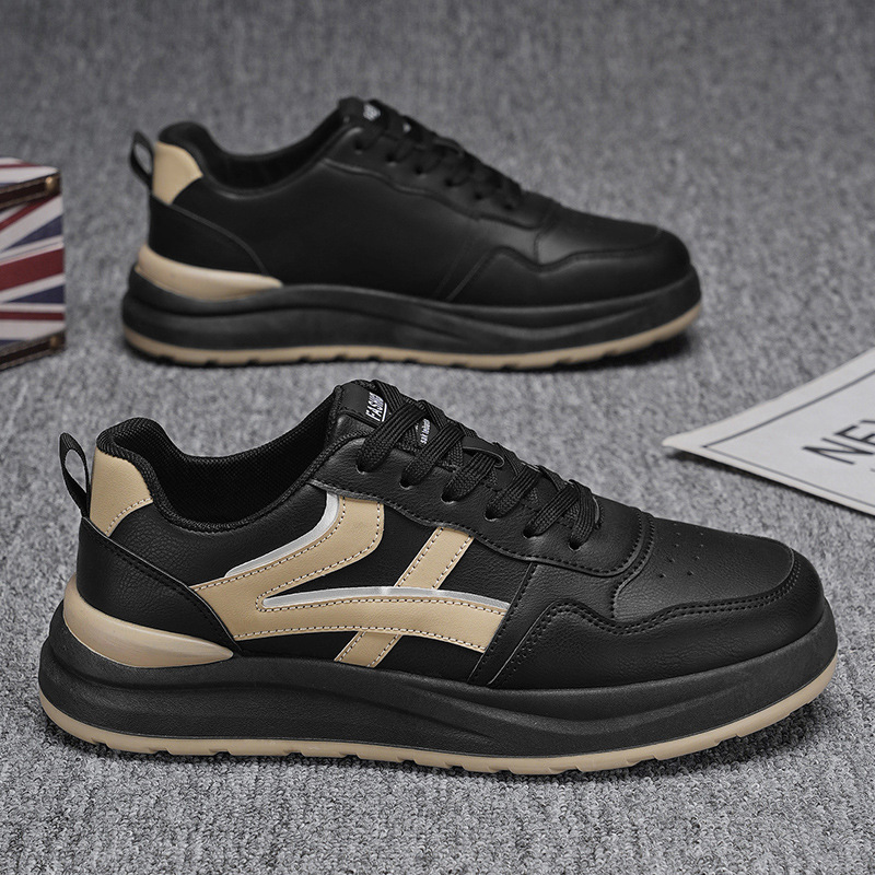 Zapatillas Blancas para Hombre, Modelo 2026, Nuevas y Populares, Transpirables, Deportivas, Casuales, de Cuero, Versátiles, con Suela Suave y Fáciles de Poner