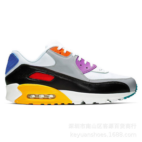 莆田靴air max 90復古エアマット靴ネット面通気耐摩耗性男女レジャー運動ランニング靴対外貿易|undefined