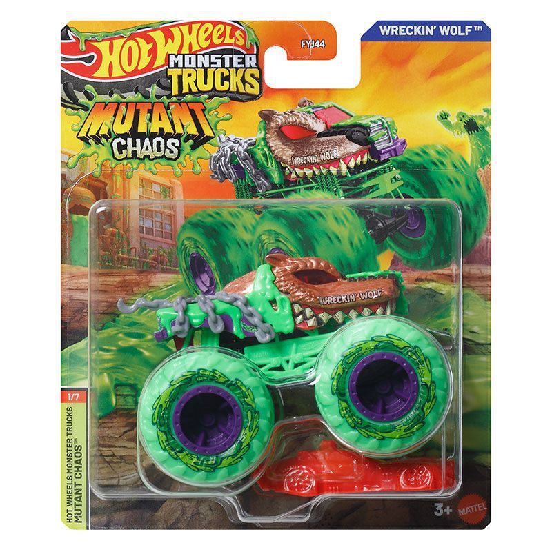 Green monster truck