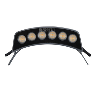 Source Manufacturer's New 6W Hidden Corrugated Light, Ancient Building Pavilion Lighting Tile Surface Curved High-Brightness Led Corrugated Light