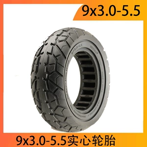 9X3.0-5.5 Kukirin G2Pro Skuter üçün Off-Road Bərk Təkər
