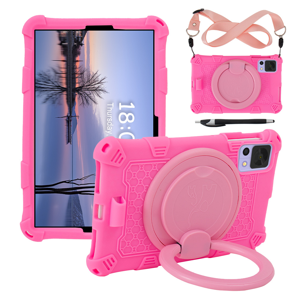 Pink + lanyard capacitive pen