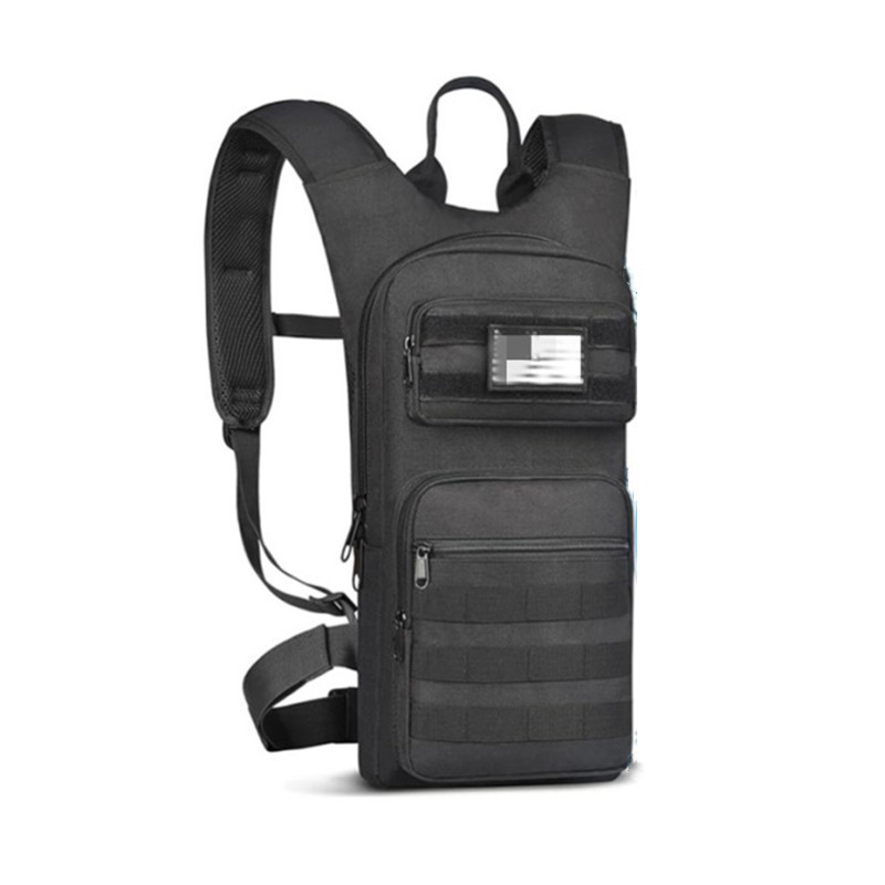 Bolsa de agua deportiva de escalada de montaña en stock, bolsa de agua de trekking de larga distancia, bolsa de agua de camuflaje militar, bolsa de agua táctica de cintura