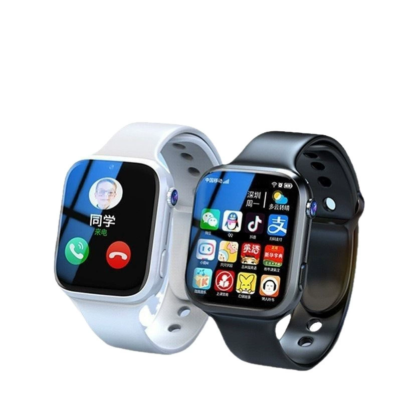 Children's Smart Watch with Wide Screen, Phone Sync, GPS, Video Call, and Multiple Colors