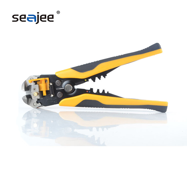 剥线钳工厂断线工具HS-D1三合一压剪剥线钳子多功能自动剥线钳