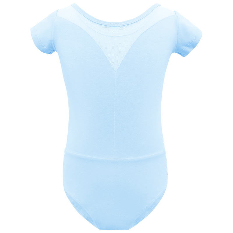 Ropa de baile falda de Ballet para niños ropa de práctica ropa de malla de clasificación de manga larga entrepierna abierta ropa de gimnasia de baile chino