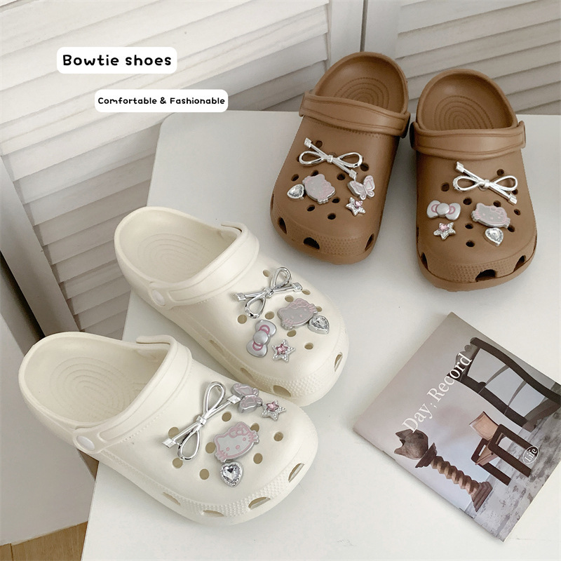 Eva Cartoon Clogs for Women, Height-Increasing Thick-Soled Slippers with a Stepping-On-Clouds Feel, Closed-Toe Summer Non-Slip Beach Sandals for Men Wholesale