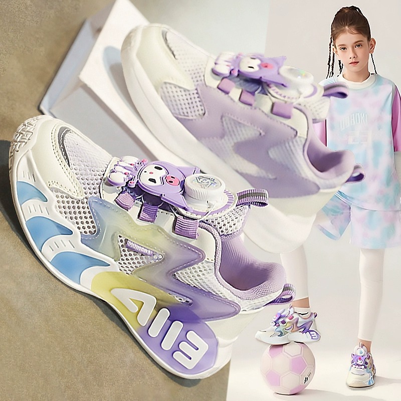Children's breathable summer running sneakers for leisure