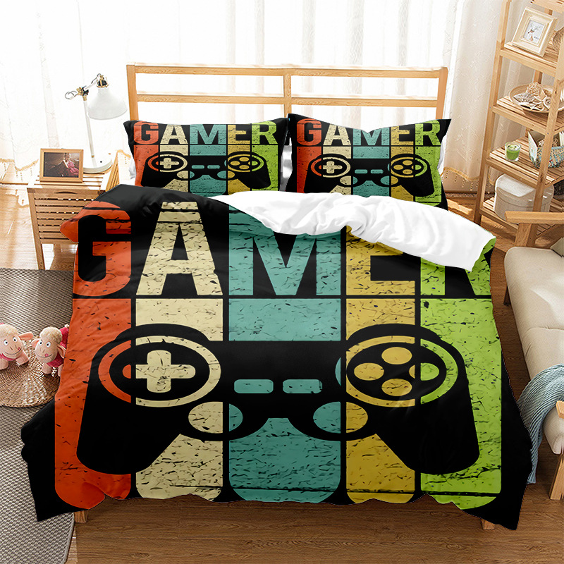 Spēļu kontroliera mobilās spēles elementu dizaina raksts 3D digitālā druka trīs daļu komplekts var tikt izdrukāts_voghion.com