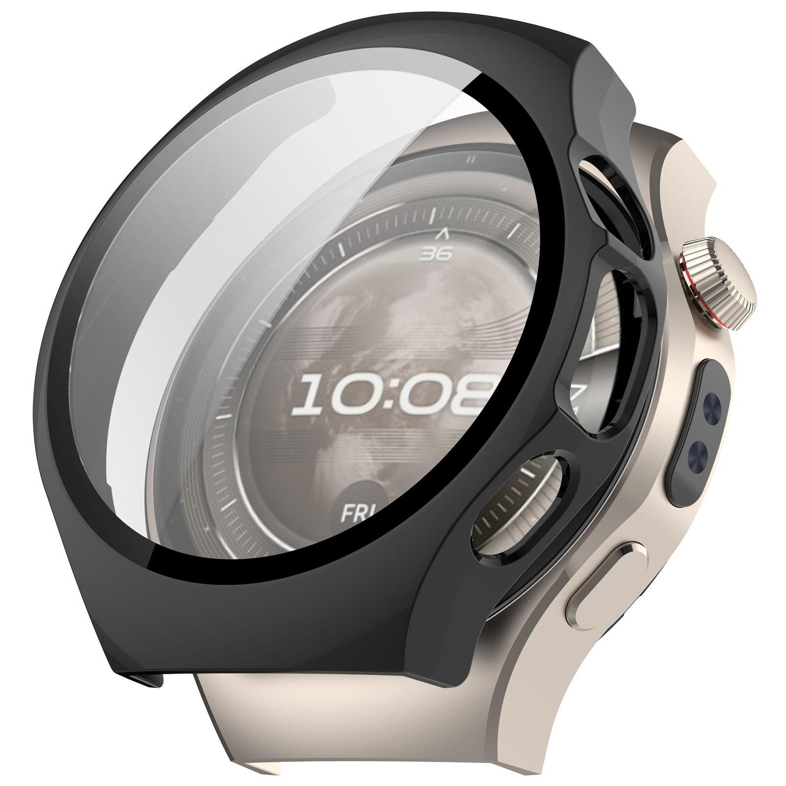 Xinyuan Shuntong is suitable for the Huawei watch5 protective case with a 42MM tempered film and a full 46MM integrated case and film watch case undefined